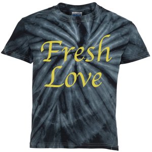 Fresh Love Script Kids Tie-Dye T-Shirt