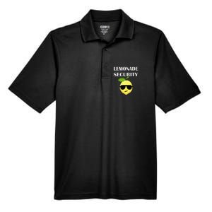 Funny Lemonade Stand Security Lemonade Security Men's Origin Performance Pique Polo