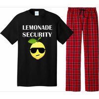 Funny Lemonade Stand Security Lemonade Security Pajama Set