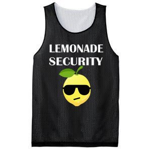 Funny Lemonade Stand Security Lemonade Security Mesh Reversible Basketball Jersey Tank