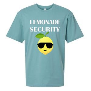 Funny Lemonade Stand Security Lemonade Security Sueded Cloud Jersey T-Shirt