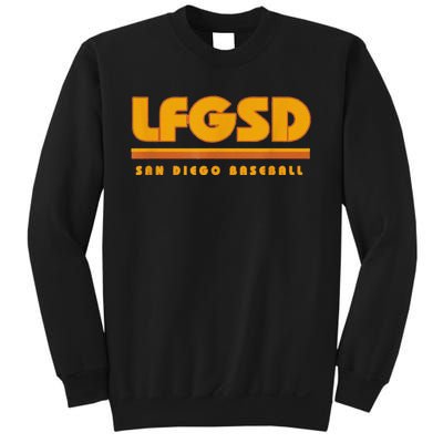 Funny Lfgsd San Diego Baseball Sweatshirt