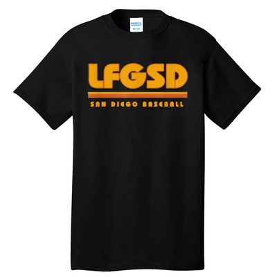 Funny Lfgsd San Diego Baseball Tall T-Shirt