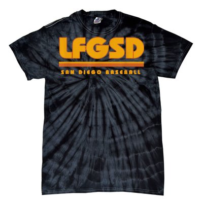 Funny Lfgsd San Diego Baseball Tie-Dye T-Shirt