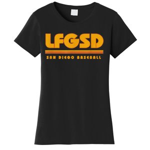 Funny Lfgsd San Diego Baseball Women's T-Shirt