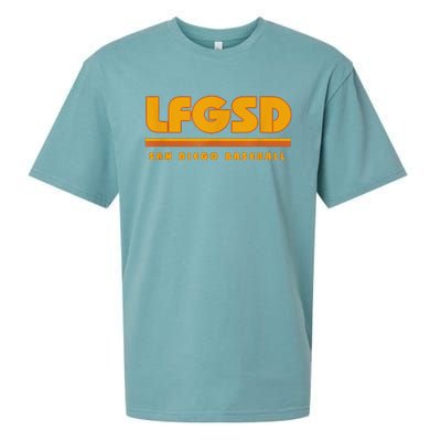 Funny Lfgsd San Diego Baseball Sueded Cloud Jersey T-Shirt