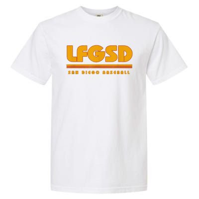 Funny Lfgsd San Diego Baseball Garment-Dyed Heavyweight T-Shirt