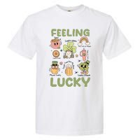 Feeling Lucky St PatrickS Day Lover Funny Drinking Team Garment-Dyed Heavyweight T-Shirt