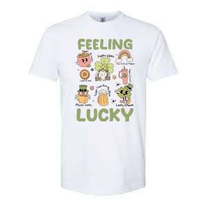 Feeling Lucky St PatrickS Day Lover Funny Drinking Team Softstyle CVC T-Shirt