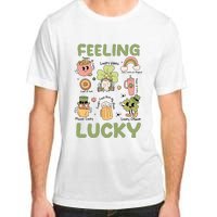 Feeling Lucky St PatrickS Day Lover Funny Drinking Team Adult ChromaSoft Performance T-Shirt