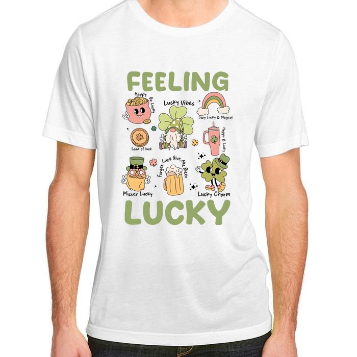 Feeling Lucky St PatrickS Day Lover Funny Drinking Team Adult ChromaSoft Performance T-Shirt