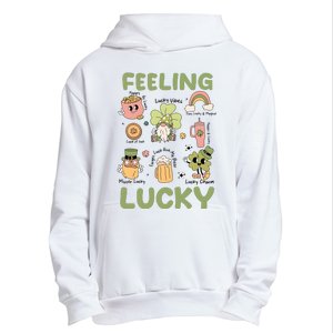 Feeling Lucky St PatrickS Day Lover Funny Drinking Team Urban Pullover Hoodie