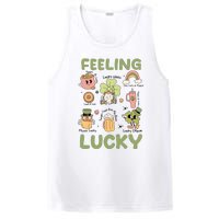 Feeling Lucky St PatrickS Day Lover Funny Drinking Team PosiCharge Competitor Tank