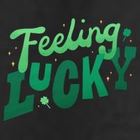Feeling Lucky St Patrick's Day Festive 7 Panel Mesh Trucker Snapback Hat