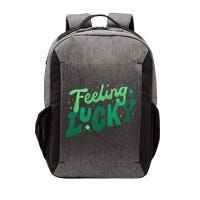 Feeling Lucky St Patrick's Day Festive Vector Backpack