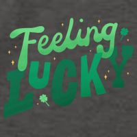 Feeling Lucky St Patrick's Day Festive Vector Backpack
