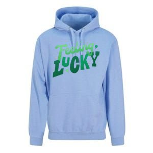 Feeling Lucky St Patrick's Day Festive Unisex Surf Hoodie