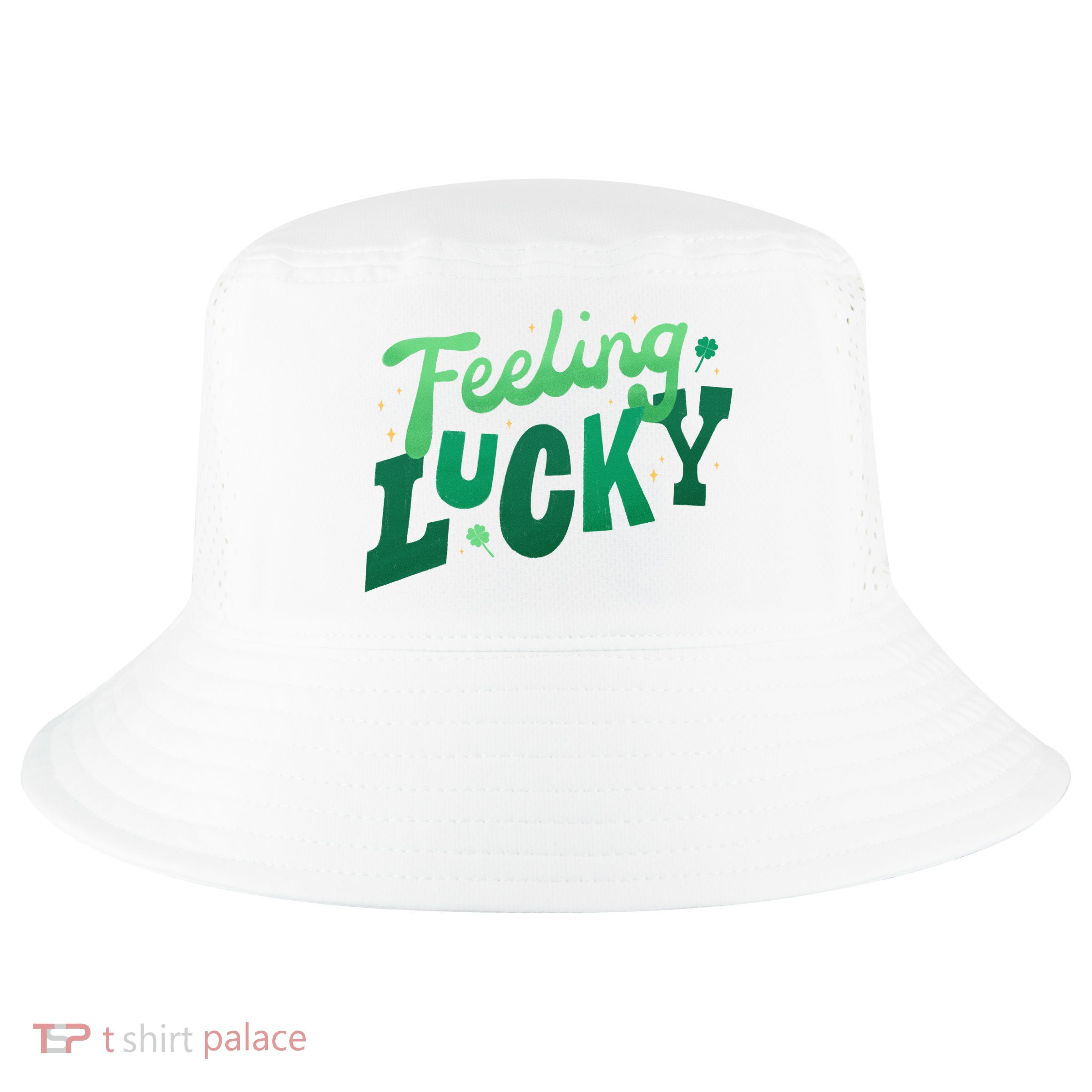 Feeling Lucky St Patrick's Day Festive Cool Comfort Performance Bucket Hat