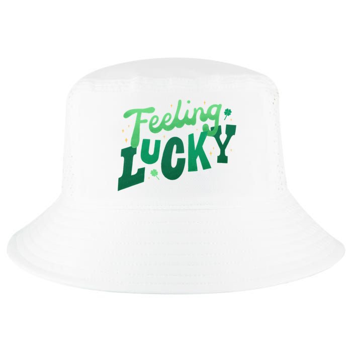 Feeling Lucky St Patrick's Day Festive Cool Comfort Performance Bucket Hat