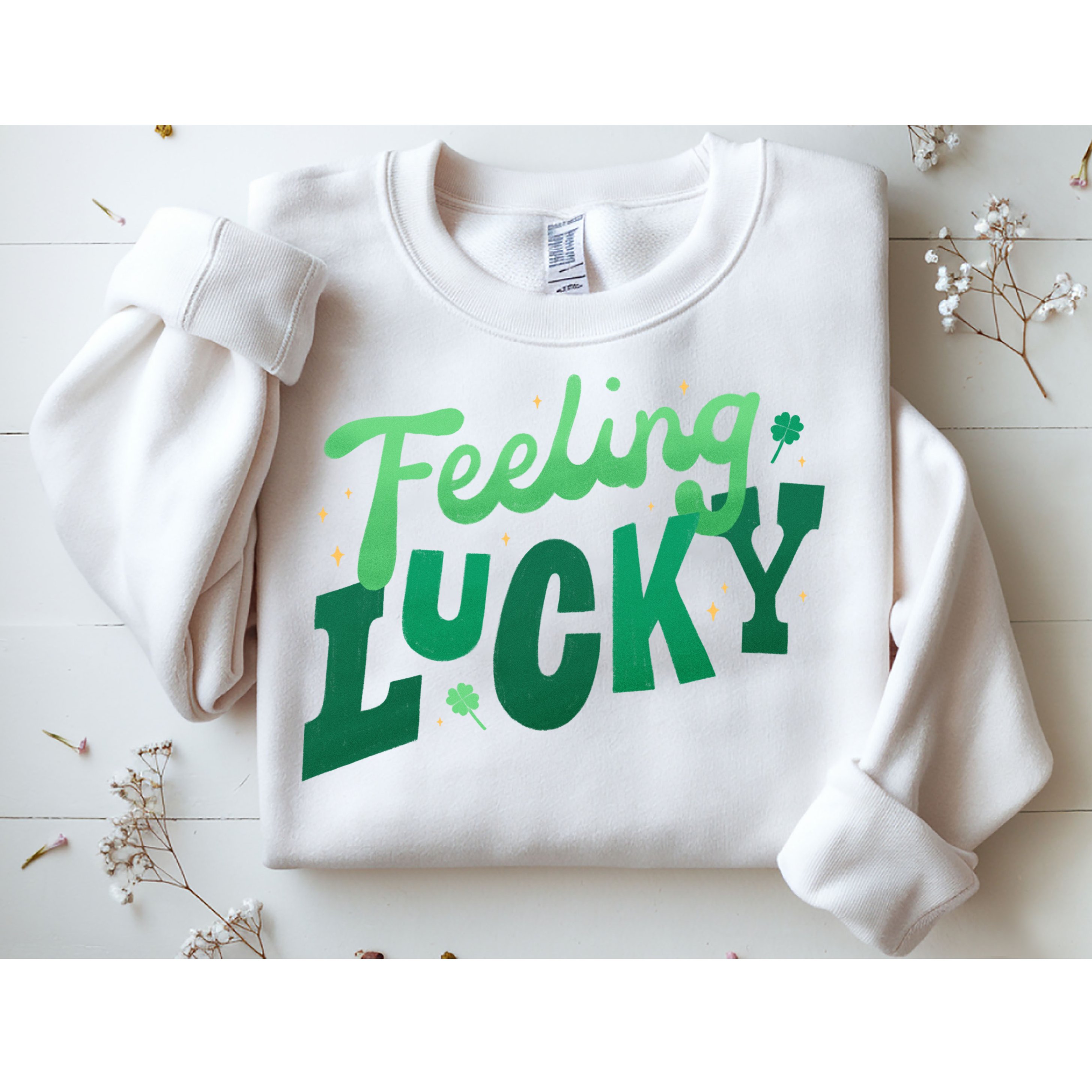 Feeling Lucky St Patrick's Day Festive Sweatshirt