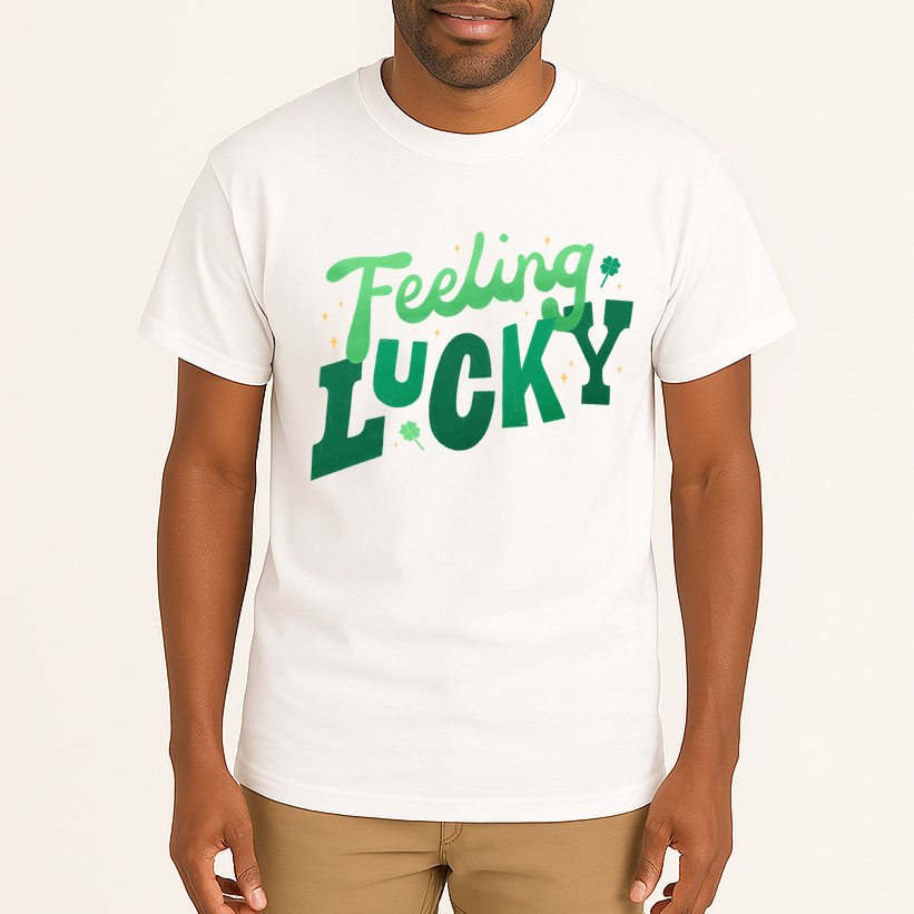 Feeling Lucky St Patrick's Day Festive Tall T-Shirt