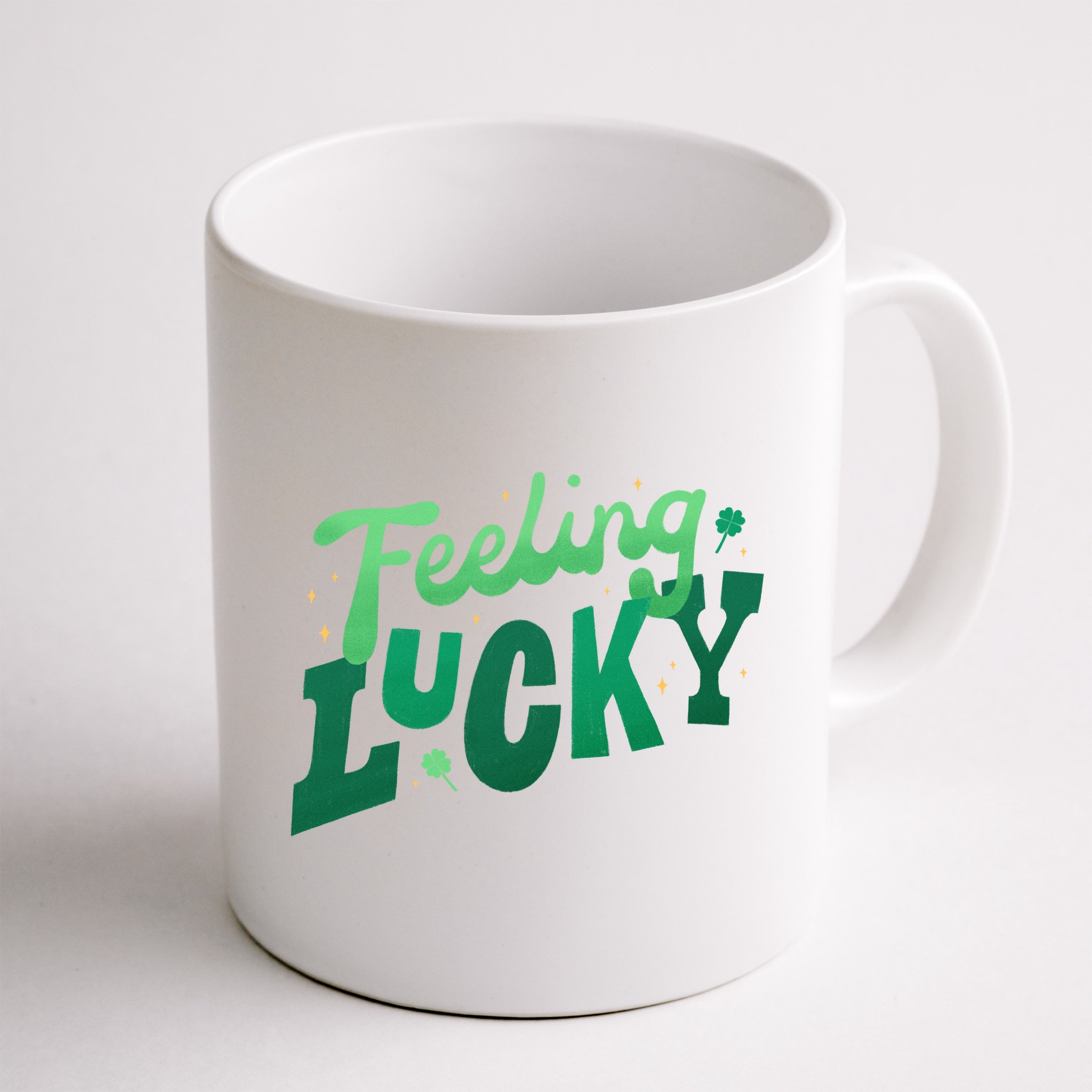 Feeling Lucky St Patrick's Day Festive Mug