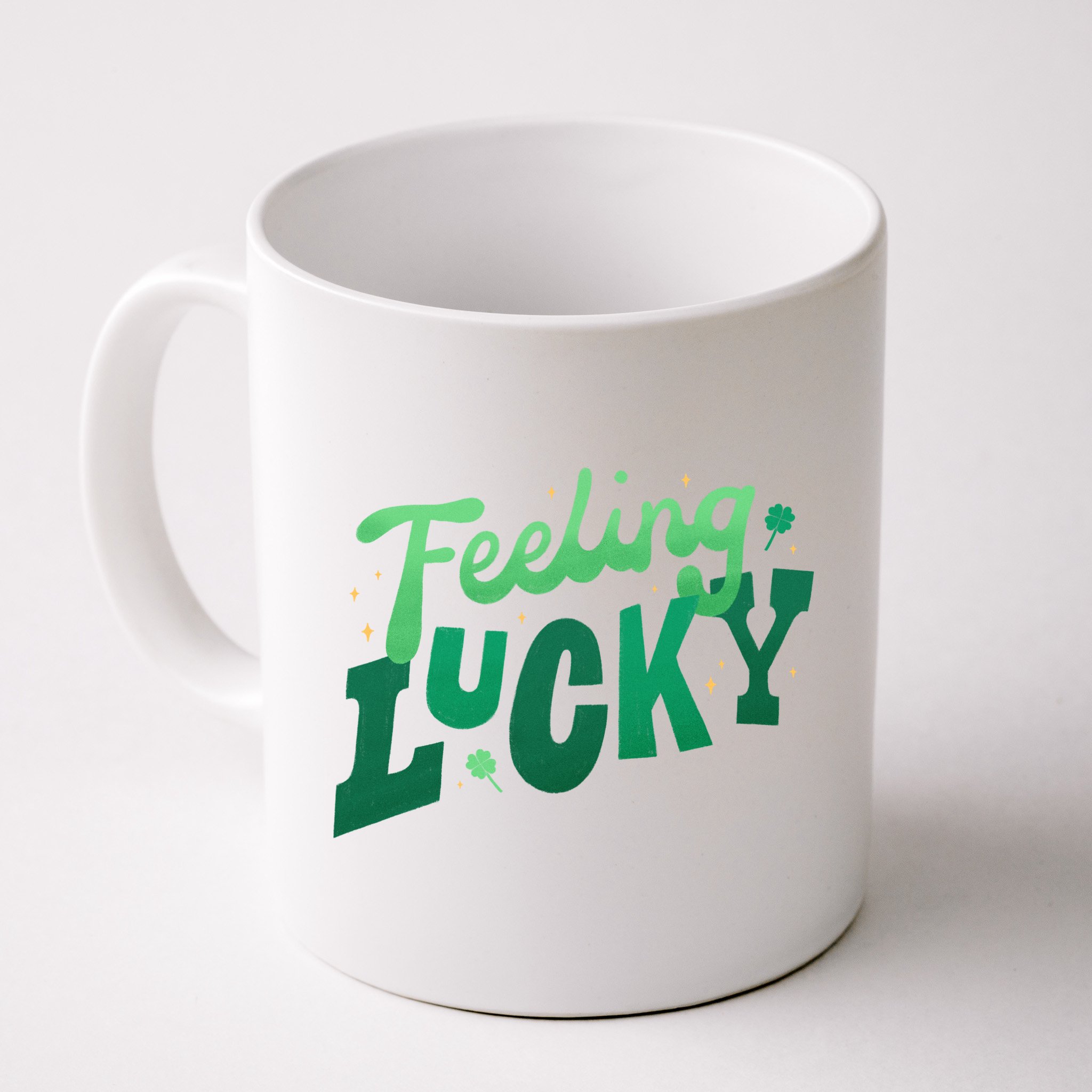 Feeling Lucky St Patrick's Day Festive Mug