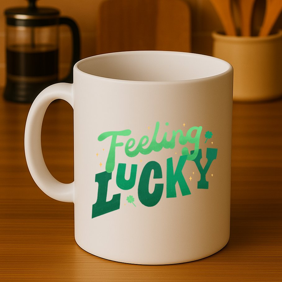 Feeling Lucky St Patrick's Day Festive Mug