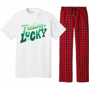 Feeling Lucky St Patrick's Day Festive Pajama Set