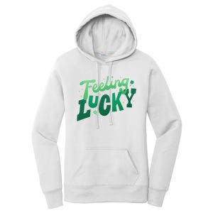 Feeling Lucky St Patrick's Day Festive Women's Pullover Hoodie