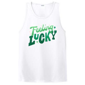 Feeling Lucky St Patrick's Day Festive PosiCharge Competitor Tank