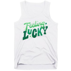 Feeling Lucky St Patrick's Day Festive Tank Top