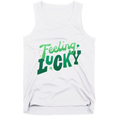 Feeling Lucky St Patrick's Day Festive Tank Top