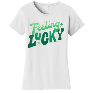 Feeling Lucky St Patrick's Day Festive Women's T-Shirt