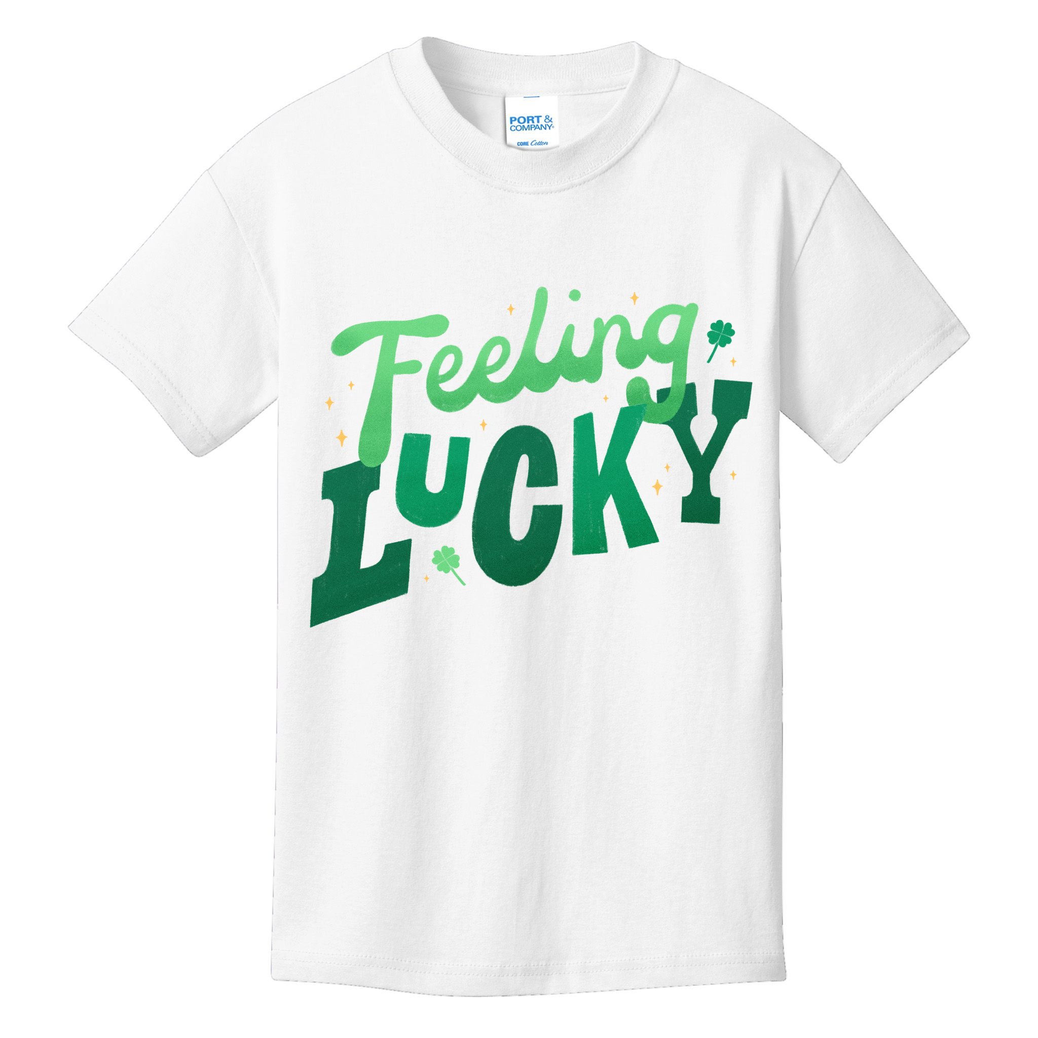 Feeling Lucky St Patrick's Day Festive Kids T-Shirt