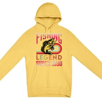 Fishing Legend Since 1930 Premium Pullover Hoodie