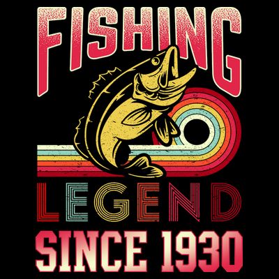 Fishing Legend Since 1930 T-Shirt