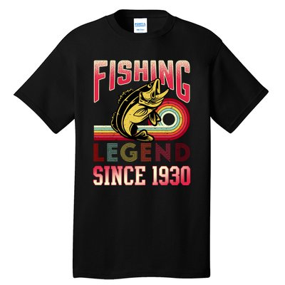 Fishing Legend Since 1930 Tall T-Shirt