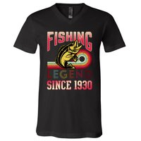 Fishing Legend Since 1930 V-Neck T-Shirt