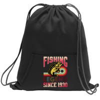 Fishing Legend Since 1930 Sweatshirt Cinch Pack Bag