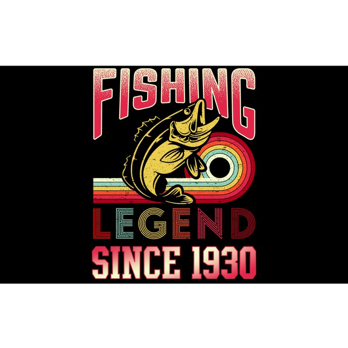 Fishing Legend Since 1930 Bumper Sticker