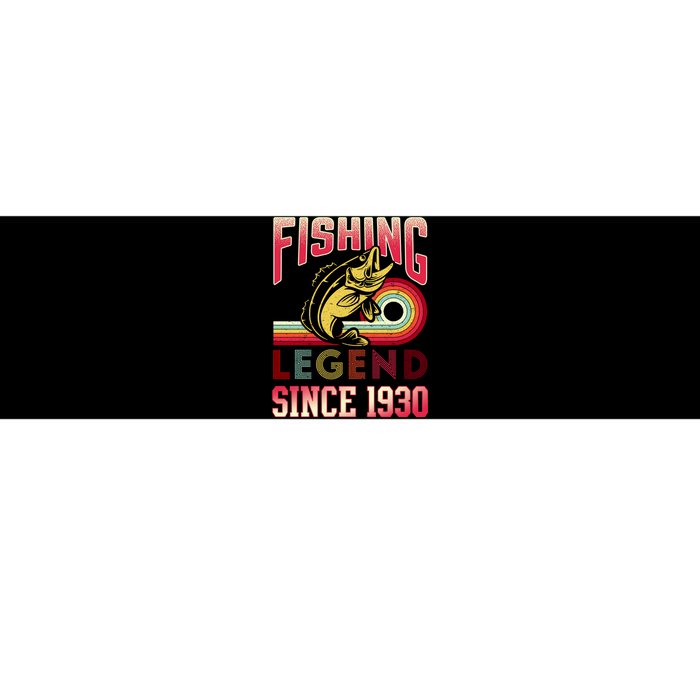 Fishing Legend Since 1930 Bumper Sticker