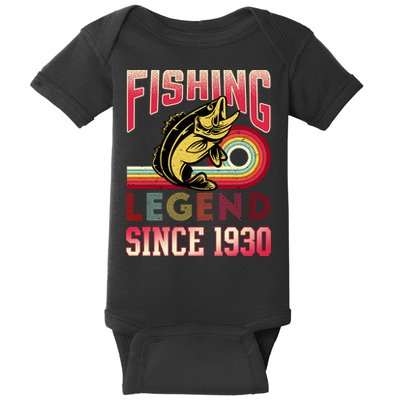 Fishing Legend Since 1930 Baby Bodysuit