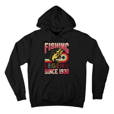 Fishing Legend Since 1930 Tall Hoodie