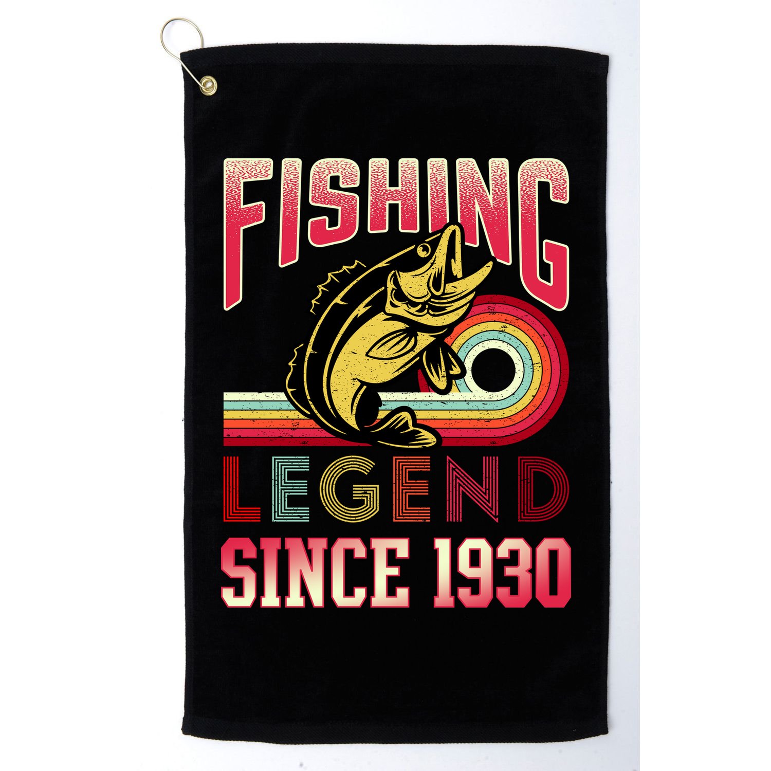 Fishing Legend Since 1930 Golf Towel
