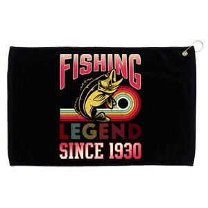 Fishing Legend Since 1930 Grommeted Golf Towel