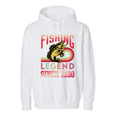 Fishing Legend Since 1930 Garment-Dyed Fleece Hoodie