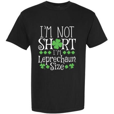 Funny Leprechaun Size St Patricks Day Garment-Dyed Heavyweight T-Shirt