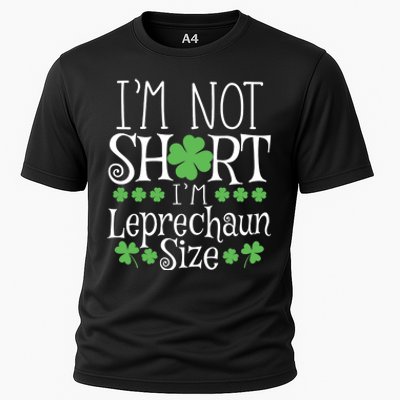 Funny Leprechaun Size St Patricks Day Cooling Performance Crew T-Shirt