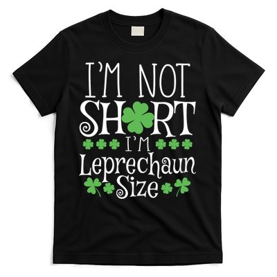 Funny Leprechaun Size St Patricks Day T-Shirt